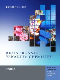 Dieter Rehder — Bioinorganic Vanadium Chemistry (Inorganic Chemistry: A Textbook Series)