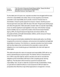 Carroll Archie B. — The Pyramid of Corporate Social Responsibility: Toward the Moral Management of Organizational Stakeholders