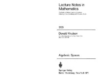 Knutson D. — Algebraic spaces
