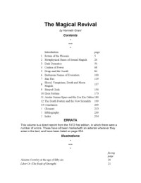 Kenneth Grant — The Magical Revival