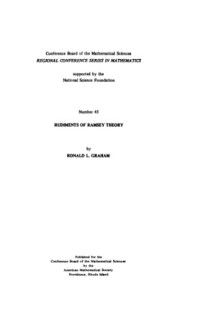 Ronald L. Graham — Rudiments of Ramsey theory