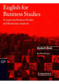 Ian Mackenzie — English for Buisness Studies