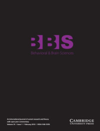 Paul Bloom & Barbara L. Finlay (Editors) — Behavioral and Brain Sciences, Volume 33, Issue 1, February 2010