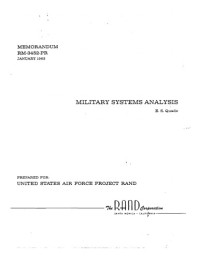 E. S. Quade — Military systems analysis