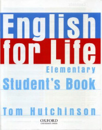  — English for Life. Elementary. Student's book