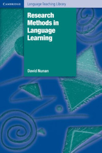 David Nunan — Research Methods in Language Learning