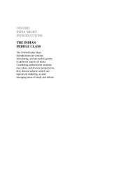 Surinder S. Jodhka; Aseem Prakash — The Indian Middle Class