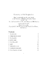 Conway, Doyle, Gilman, Thurston. — Geometry and the imagination