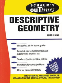 M. C. Hawk — Schaum's Outline of Descriptive Geometry (Schaum's)