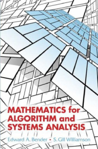 Edward A. Bender — Mathematics for Algorithm and Systems Analysis