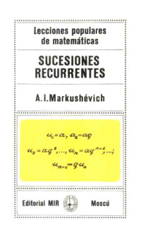 Aleksei Ivanovich Markushevich, Алексей Иванович Маркушевич — Sucesiones Recurrentes