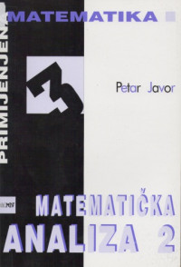Petar Javor — Matematička analiza 2