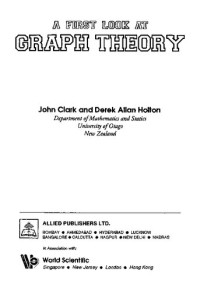 Clark John, Holton Derek Allan — A First Look at Graph Theory