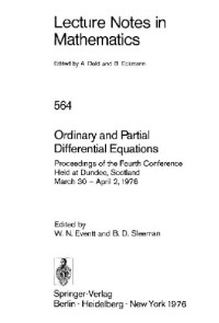 Everitt W.N., Sleeman B.D. (eds.) — Ordinary and Partial Differential Equations