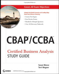 Susan Weese, Terri Wagner — CBAP CCBA Certified Business Analysis Study Guide