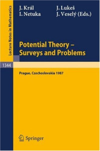 Josef Kral, Jaroslav Lukes, Ivan Netuka, Jiri Vesely — Potential Theory Surveys and Problems