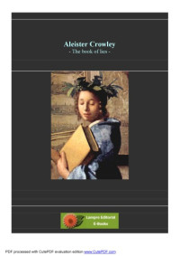 Aleister Crowley — Book of Lies