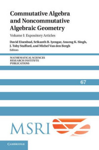 David Eisenbud, Srikanth B. Iyengar, Anurag K. Singh, J. Toby Stafford, Michel Van den Bergh — Commutative Algebra and Noncommutative Algebraic Geometry: Volume 1, Expository Articles