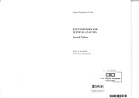 Paul Allison — Event History and Survival Analysis (2nd Edition)