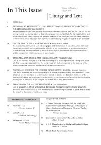 DEBRA REAGAN — Interpretation. A Journal of Bible and Theology. January 2010