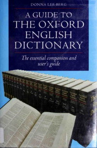 Donna Lee Berg — A Guide to the Oxford English Dictionary