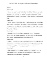 Folse K. — Top 10 Great Grammar for Great Writing. Answers