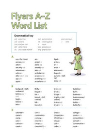  — Flyers Word List: Cambridge English: Flyers