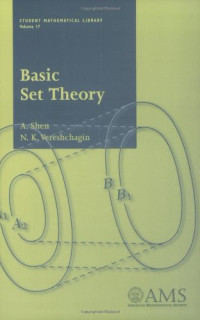 S. Shen, N. K. Vereshchagin — Basic set theory