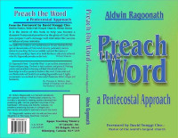 Adwin Ragoonath,  David Yonggi Cho (Foreword) — Preach the Word a Pentecostal Approach