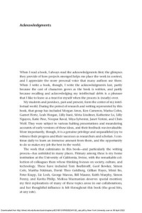 Paul Dourish — The Stuff of Bits: An Essay on the Materialities of Information