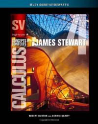 James Stewart — Study Guide for Stewart's Single Variable Calculus: Concepts and Contexts, 4th