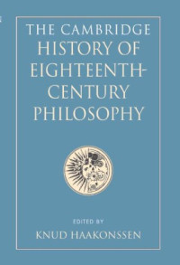 Knud Haakonssen — Cambridge History of Eighteenth-Century Philosophy