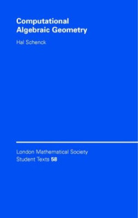 Hal Schenck — Computational algebraic geometry