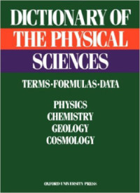 Cesare Emiliani — Dictionary of the Physical Sciences: Terms, Formulas, Data