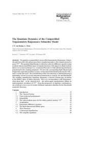 A. Jaffe (Chief Editor) — Communications in Mathematical Physics - Volume 197