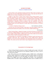 Helena Norberg-Hodge; H.H. The Dalai Lama (Foreword); Peter Mathiessen (Introduction) — Ancient Futures: Lessons from Ladakh for a Globalizing World