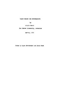 Giulio Racah — Group theory and spectroscopy