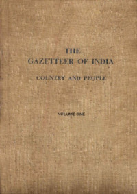 Publications Division — The Gazetteer of India Volume 1