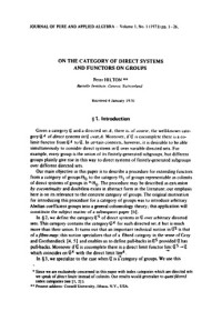 AA. VV. — Journal of Pure and Applied Algebra
