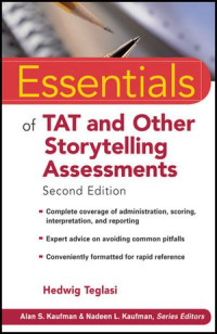 Hedwig Teglasi — Essentials of TAT and Other Storytelling Assessments