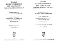 August Fr. Pauly, Georg Wissowa, Wilhelm Kroll — Paulys Realencyclopädie der classischen Altertumswissenschaft: neue Bearbeitung, Bd.17 2 : Numen - Olympia: Bd XVII, Hbd XVII,2