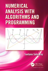 Santanu Saha Ray — Numerical analysis with algorithms and programming