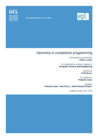 Victor Lecomte — Geometry in Competitive Programming