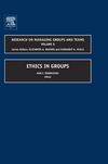 editor Tenbrunsel A.E. — Research on Managing Groups and Teams: Ethics in Groups (Vol. 8)