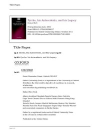 Richard Bett — Pyrrho, His Antecedents, and His Legacy