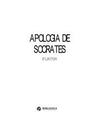 Plato — Apología de Sócrates