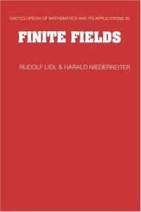 Rudolf Lidl, Harald Niederreiter — Finite Fields