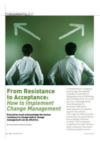 Gotsill G., Natchez M. — From Resistance to Acceptance: How to Implement Change Management