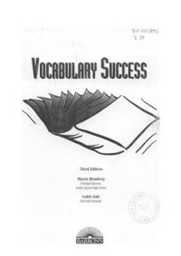 Bromberg Murray, Gale Cedric. — Vocabulary Success