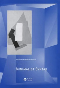 Randall Hendrick — Minimalist Syntax